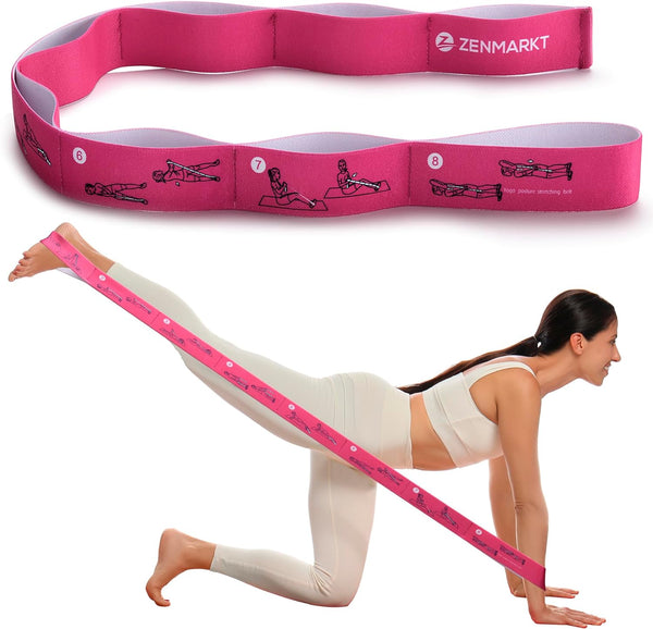フィットネスアクセサリー [Alo Yoga] Extra Long Yoga Strap Extra Long Yoga Strap - Black | Alo Yoga