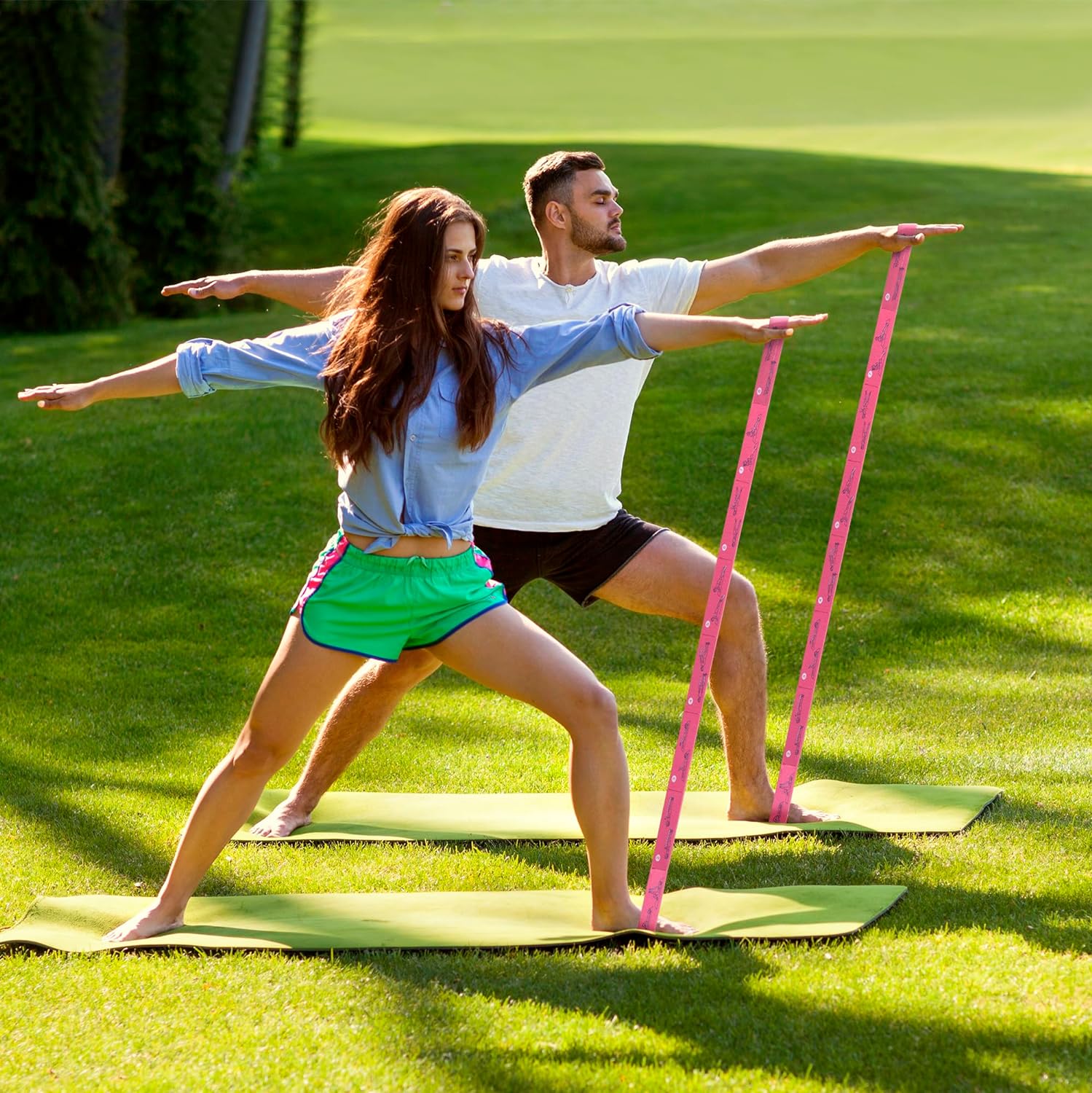 Yoga Strap for Stretching Loops Stretching Strap Essential